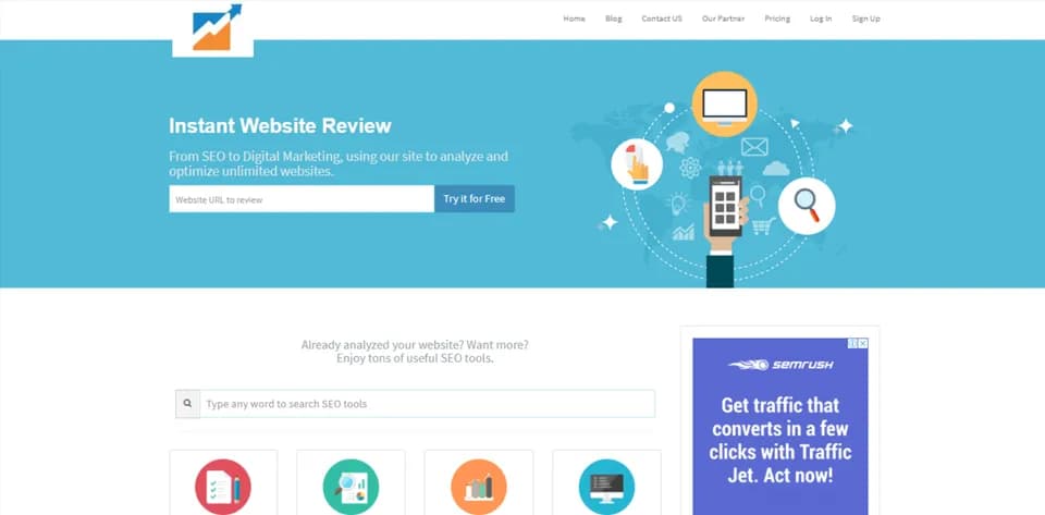 PatentSeo: Websites project by Digitechmax