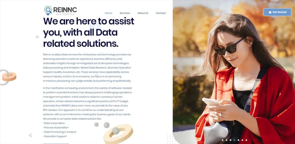 Reinnc: Websites project by Digitechmax