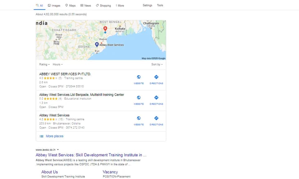 Abbey West Services: SEO project by Digitechmax