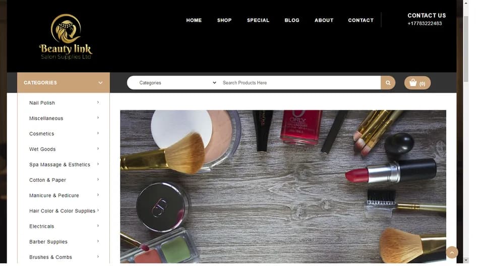 Beauty Links: Websites project by Digitechmax