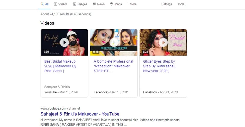 Makeover by Rinki Saha: SEO project by Digitechmax